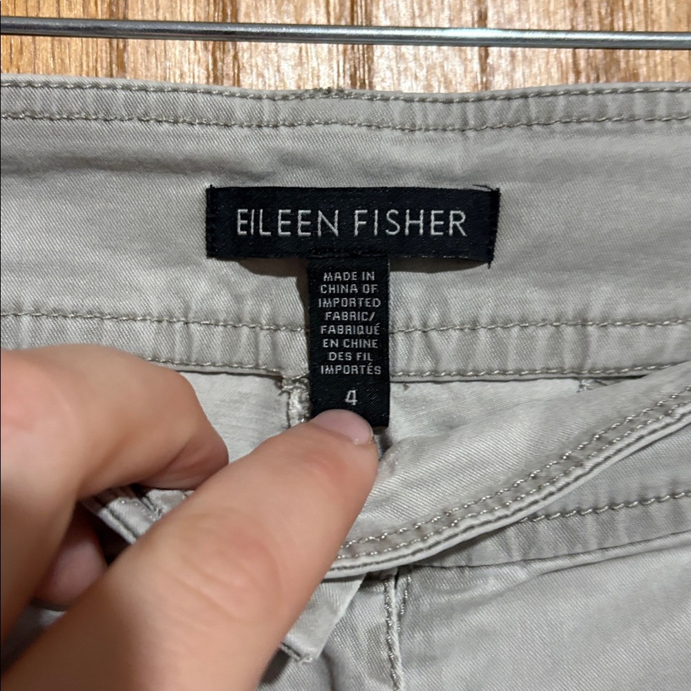 Eileen Fisher organic cotton pants 4 - Picture 4 of 7